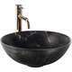 Rea Sanitary Umywalka nablatowa REA Stella Black Marble Brush
