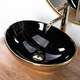 Rea Sanitary Umywalka nablatowa Rea Sofia in Black Gold, 3 image