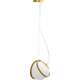 Toolight Lampa wisząca APP1088-1CP GOLD WHITE