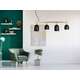Toolight Lampa Wisząca APP1031-4CP Black, изображение 5