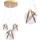 Toolight Lampa wisząca APP1091-3CP GOLD, изображение 2