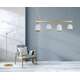 Toolight Lampa Wisząca APP1030-4CP White, 5 image
