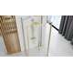 Rea Sanitary Kabina Prysznicowa Przyścienna Rapid Slide Brush Gold, 5 image