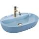 Rea Sanitary Umywalka REA Aura 61 L.Blue Shiny, 2 image