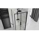 Rea Sanitary Kabina Prysznicowa Narożna Rapid Slide Black, 2 image
