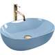 Rea Sanitary Umywalka nablatowa Rea LISA L.BLUE SHINY