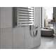 Mexen Uran elektriskais radiators 1800 x 600 mm, 900 W, hroms - W105-1800-600-2900-01, Siltuma jauda W: 900, Krāsa: Hroms, Platums: 60, Dziļums: 3, Augstums: 180, 4 image