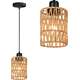 Toolight Lampa sufitowa boho APP1622-1CP