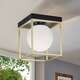 Toolight Lampa sufitowa plafon APP1166-1C Gold White, 2 image