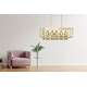 Toolight LAMPA KRYSZTAŁOWA WISZĄCA APP1113-4CP ZŁOTA, 7 image