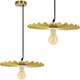 Toolight LAMPA SUFITOWA WISZĄCA APP1453-1CP Gold