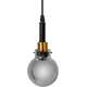 Toolight Lampa Wisząca APP1124-1CP Black Gold, 3 image