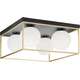 Toolight Lampa sufitowa plafon APP1168-4C Gold White