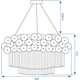 Toolight Lampa kryształowa wisząca APP1473-CP złota, 6 image