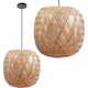 Toolight LAMPA SUFITOWA WISZĄCA BOHO NATURAL APP1326-1CP