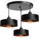 Toolight Lampa Wisząca APP1334-3CP Black Gold