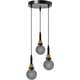 Toolight Lampa Wisząca APP1125-3CP Black Gold, 2 image