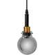 Toolight Lampa Wisząca APP1125-3CP Black Gold, 3 image