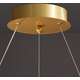 Toolight Lampa Wisząca APP1189-CP Złota 40cm, 5 image