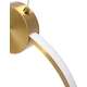 Toolight LAMPA SUFITOWA WISZĄCA LED APP1399-CP OLD GOLD 50cm, 4 image