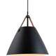 Toolight Lampa sufitowa BUFFO Czarna