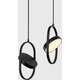 Toolight Lampa wisząca LED APP1554-CP Black, 3 image