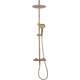Rea Sanitary Zestaw Prysznicowy Natryskowy Rea Lungo Złoty Szczotkowany z termostatem, изображение 3