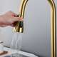 Rea Sanitary Bateria Kuchenna REA CONOR ZŁOTA SZCZOTKOWANA, 4 image