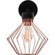 Toolight Lampa kinkiet ścienny metalowy loft rose black APP534-1W, 3 image