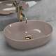 Rea Sanitary Umywalka nablatowa Rea Lisa Beige Shiny, 2 image