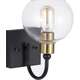 Toolight Lampa kinkiet black gold APP1580-1W, 2 image