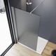 City Dušo sienelė RAVENA W-90 silver, 2 image