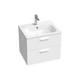 Wash basin cupboard SD 600 Chrome II white/white, handle wm