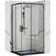 Rea Sanitary Kabina prysznicowa Rea Punto 80x100 Czarna
