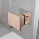 Dušas stūris pusapaļš Radaway Essenza Pro Brushed CopperPDD 90x90 cm, 3 image