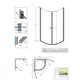 Dušas stūris pusapaļš Radaway Eos PDD I 90x90 cm, Размер: 90x90, Цвет: Хром, изображение 5
