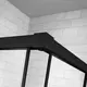 Dušas stūris kvadrātveida Radaway Idea Black KDD Factory 100x100cm, Izmērs: 100x100, Цвет: Чёрный, 2 image