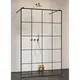 Dušas siena Radaway Modo New Black I Factory 120x200cm