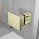 Dušas stūris pusapaļš Radaway Essenza Pro Brushed Gold PDD 90x90 cm, 3 image