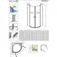 Dušas stūris pusapaļš Radaway NES PDD II 90x90cm, изображение 5