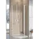 Dušas stūris pusapaļš Radaway NES PDD II 80x80cm