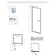Dušas durvis Radaway TWIST DW 90cm, 382002-01, изображение 6