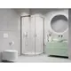 Dušas stūris pusapaļš Radaway Alienta A 90x90 cm, Размер: 90x90, Цвет: Хром, изображение 3