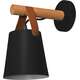 Toolight Lampa Kinkiet Ścienny Metalowy Z Paskiem APP466-1W Czarna, 2 image