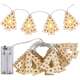 Tutumi Lampki choinkowe Girlanda LED drewniane choinki CD009