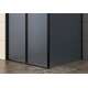 City Dušo kabina RAVENA black DW 80x110, 3 image