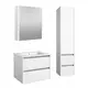 Vannas istabas mēbeļu komplekts RB URBAN 60cm, balts matēts