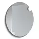 Spogulis ar vienu LED apgaismojumu RB ECO Round SOLAR 80cm
