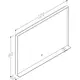 Spogulis rāmī ar LED apgaismojumu Kame INDO 120x80cm, MR-R01/120-80/BL, 3 image