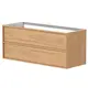 Skapītis zem virsmas Kame HOME 120x46cm, dabīgs ozolkoka finierējums
